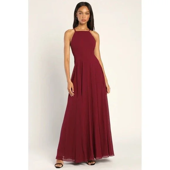 chinese dress ladies BRIE Maxi Dress in Plum – Trades of Hope main image 0